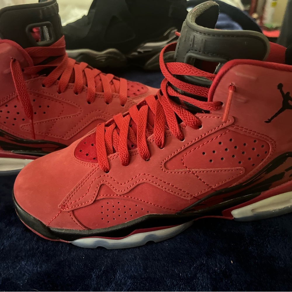 Red Air Jordan Sneakers